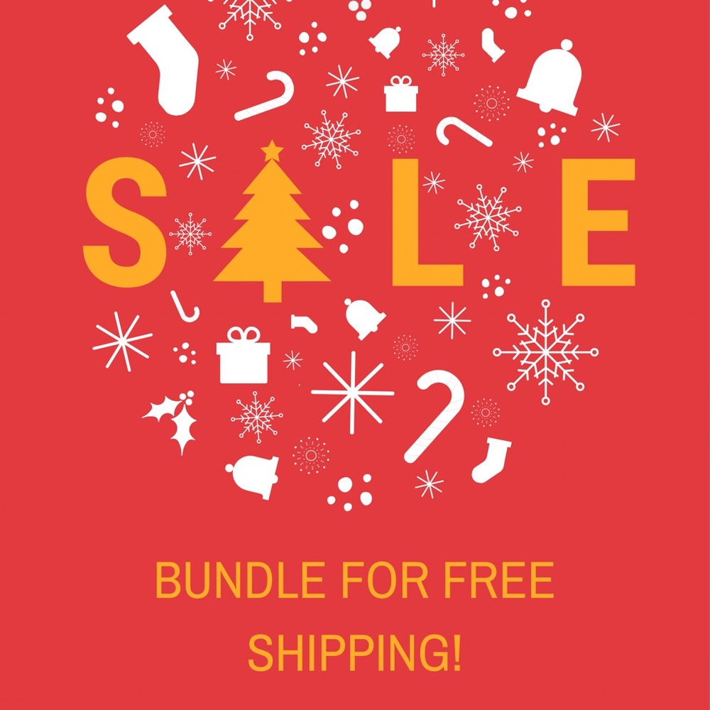 Bundle 2 or more items and you get free shipping!